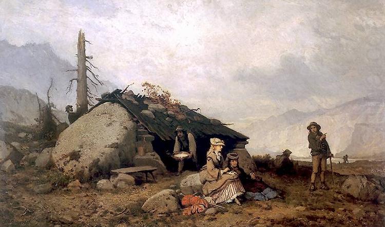 Aleksander Kotsis Trip to Tatra Mountains china oil painting image